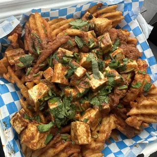 Butter Paneer Waffle Fries