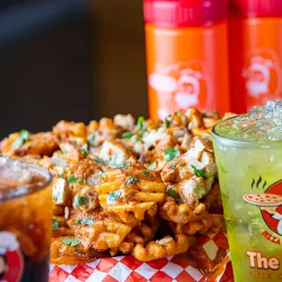 Butter Chicken Waffle Fries Limited Time Only