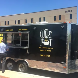 Curry Pot made a visit to Allen Street next to Banner North.