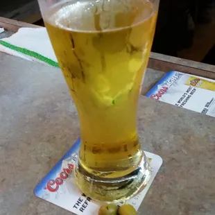 I've never understood the olive thing,  but it's comforting to see they are consistent with it.