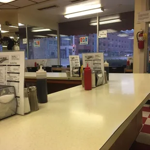 Lots of counter seating
