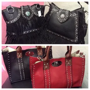 Nice selection of purses