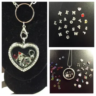Floating Charm necklaces