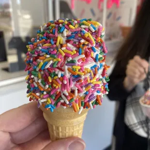 The custard is pretty good!