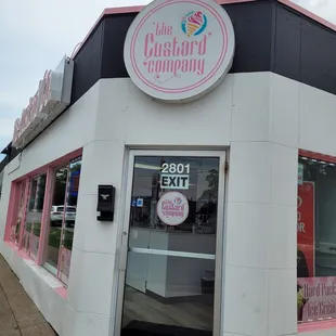 Front entrance of store
