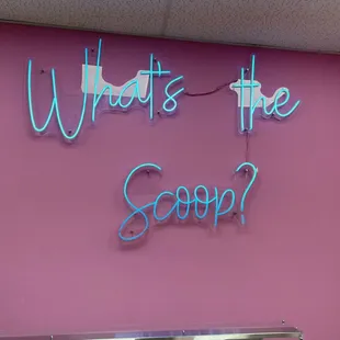 what's the scoop?