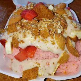Strawberry Supreme with Strawberry Cake