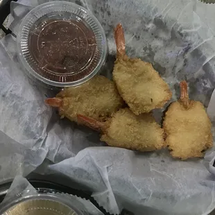 Fried Shrimp ( 4 piece)