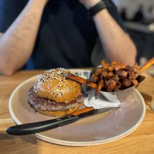 The Cut burger