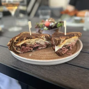 Yum  their Reuben is off the hook