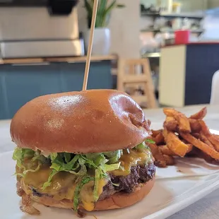 The regular Friday Burger special