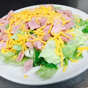 Ham chef salad