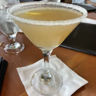 Lemon drop martini