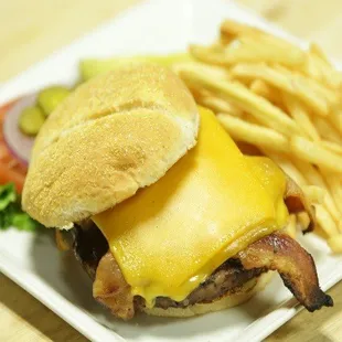 BBQ Bacon Cheddar Burger