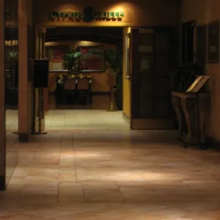 The Entrance (inside Holiday Inn)