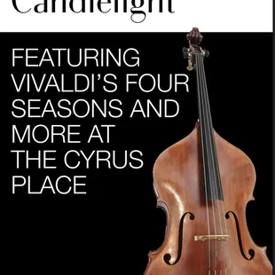 Another concert by candlelight!