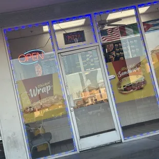 Outside of restaurant