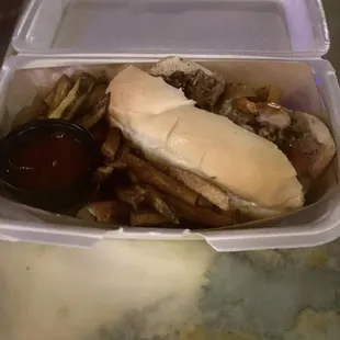 Steak sandwich from Dreias Kitchen