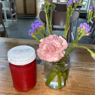 Watermelon ginger juice