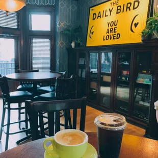 Latte &amp; cold brew