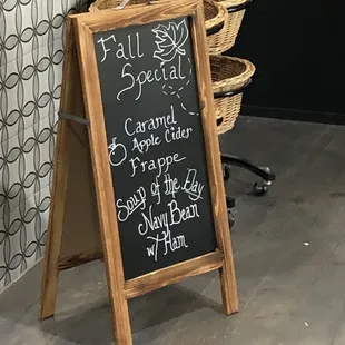 Specials sign