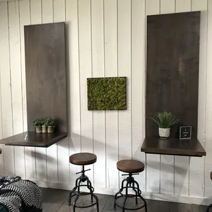 Cute barstool area