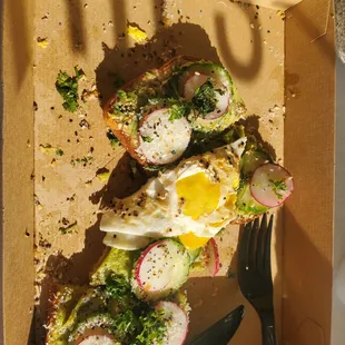 Avacado toast  - yum !