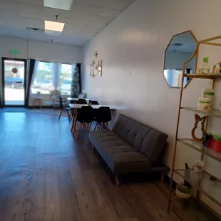 More comfortable seating