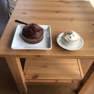 Espresso and Chocolate Muffin