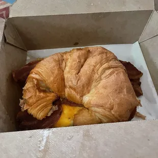 Croissant Breakfast Sandwich