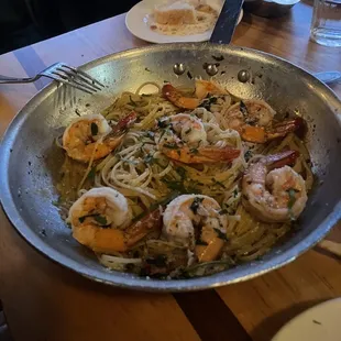 Shrimp Linguine