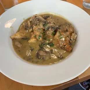 Monkfish Marsala