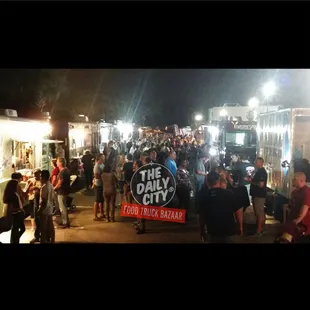 a large group of people