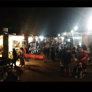 a large crowd of people