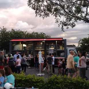 Pizza truck is awesome!