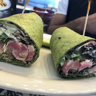 Surfside Seared Tuna Wrap