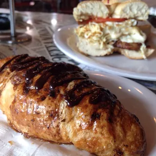 Choc Hazelnut Croissant