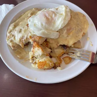 Biscolisious Half order of Biscuits and gravy