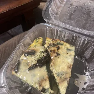 Fritta mushroom spinach