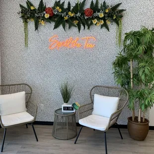 IG photo-op background