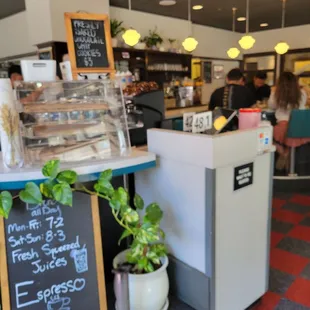 people eating at a restaurant
