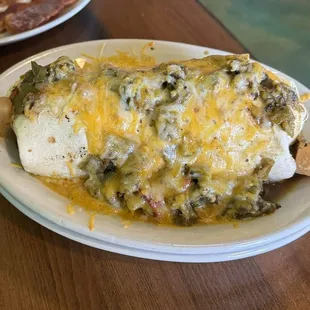 Breakfast burrito.