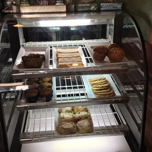 A good selection of freshly made pastries