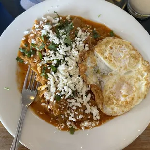 Chilaquiles Special Breakfast