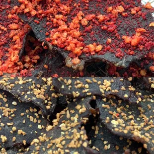Hot Cheeto and Garlic jerky
