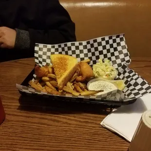 2 piece fish and chips.