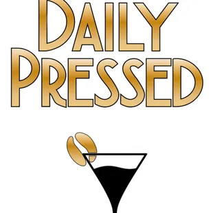 a martini glass with a lemon on it