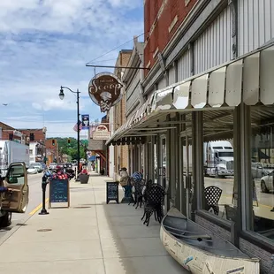 Walking up to the entrance