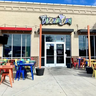 Plenty of outside seating