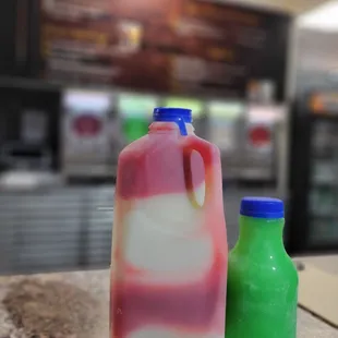 Peach mango and Green apple